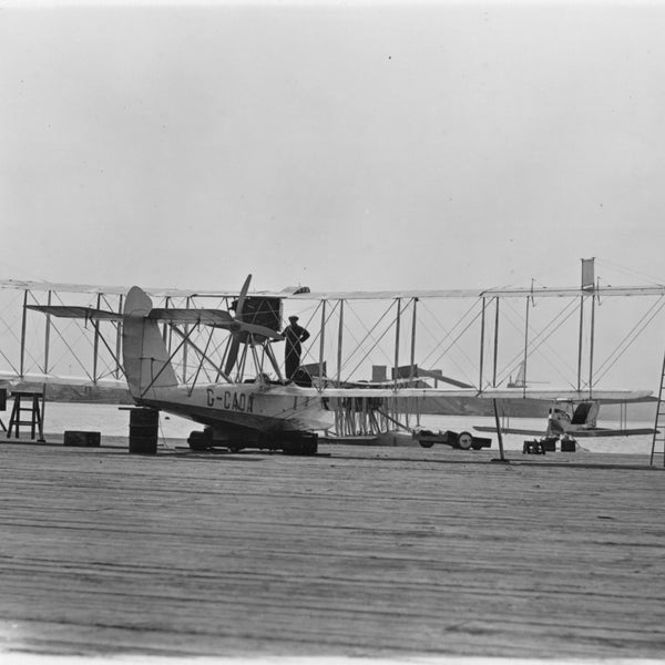100" 1918 Matthews Brothers Hamilton Standard Curtiss HS US NAVY WWI Flying Boat Wooden Airplane Propeller