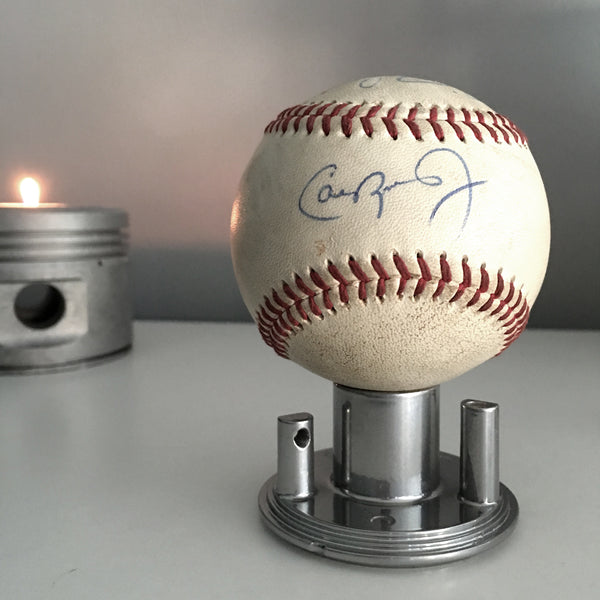 Industrial Art Atomic Modern Chrome Baseball Golf Ball Display Stand (1 per package)