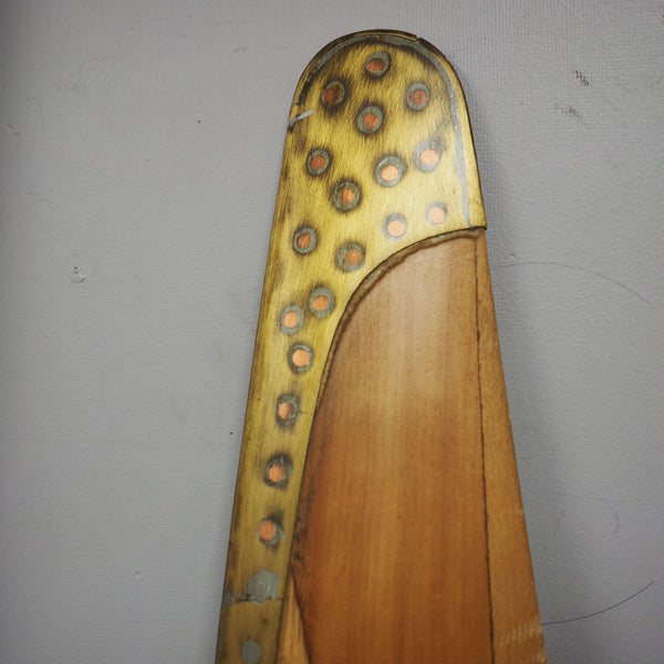Original Ole Fahlin 1930's Culver Cadet Antique Wooden Wood Airplane Propeller