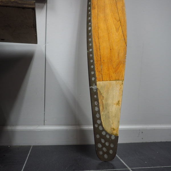Original Ole Fahlin 1930's Culver Cadet Antique Wooden Wood Airplane Propeller