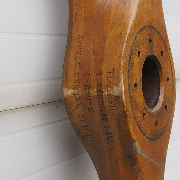 Hartzell Class L Blimp Airship WWII US Navy Goodyear Wooden Airplane Propeller