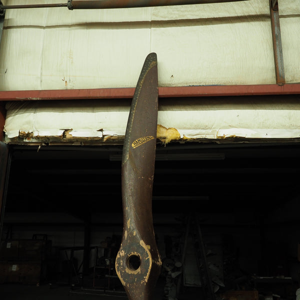 10FT+ Hamilton Aero Banana Milwaukee Wisconsin 1920's Wooden Airplane Propeller
