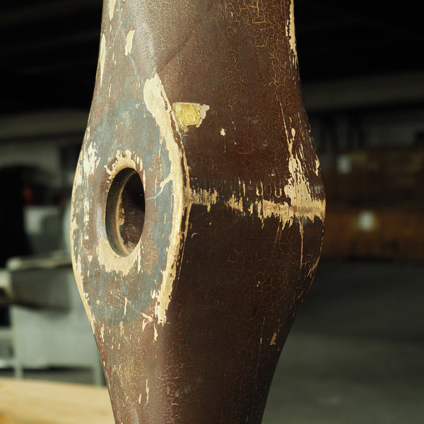 10FT+ Hamilton Aero Banana Milwaukee Wisconsin 1920's Wooden Airplane Propeller