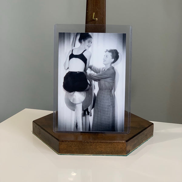 1940's Pinup Girls 12 Photo Collection Featuring Sensenich PT-22 Ryan Wooden Airplane Propeller