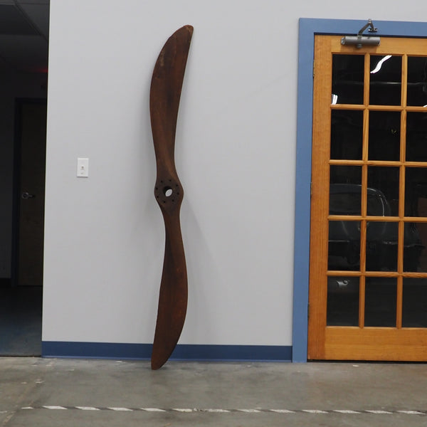1918 7ft Paragon Scimitar Wooden Wood Airplane Propeller Baltimore Maryland